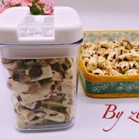 如何制作蔓越莓花生牛轧糖