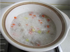 羊肉胡萝卜粥做法步骤6