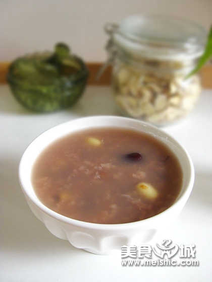 红枣红豆莲子粥