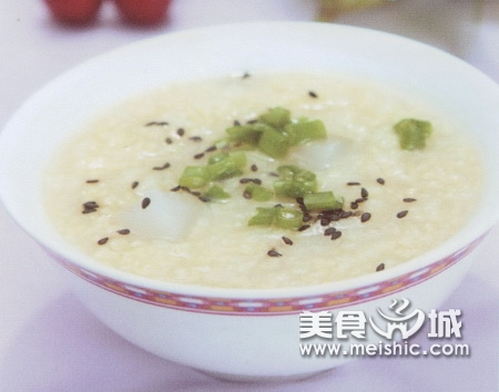 山药芝麻小米粥