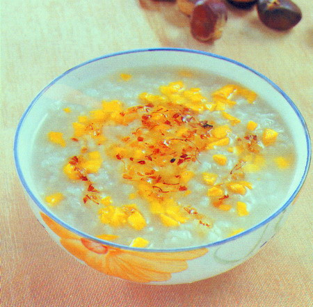 桂花栗子粥