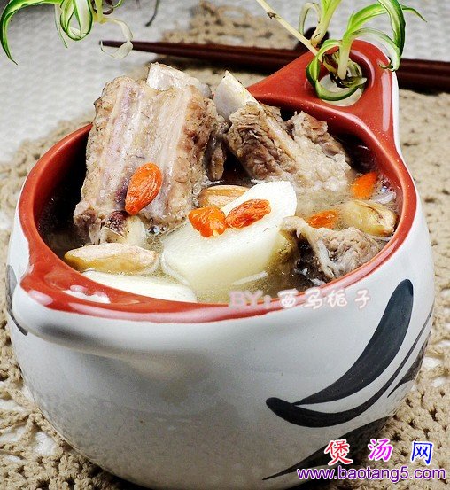 枸杞山药排骨煲