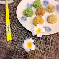 珍珠丸子怎么做，小清新珍珠丸子的养眼做法