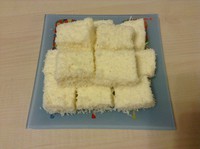 椰蓉椰汁糕的5步做法