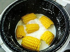 美味馋嘴小吃---奶香玉米棒