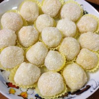 芒果糯米糍的3步家常做法