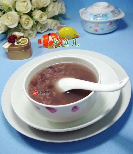 红豆大米粥