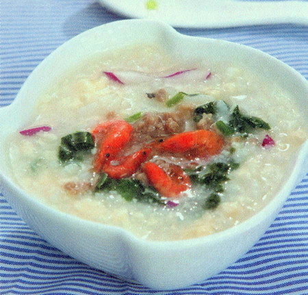 洋葱豆腐牡蛎粥