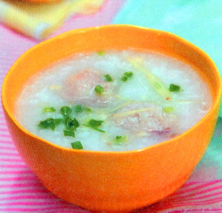 鱼片大蒜粥