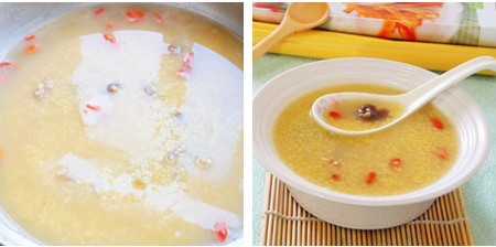 小米桂圆粥