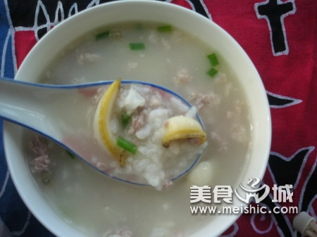 鲜甜鲍鱼瘦肉粥
