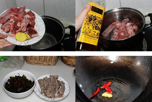 酸菜炖排骨