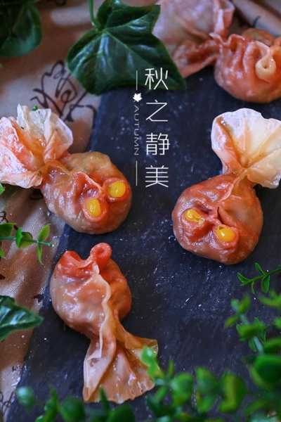烧卖怎么做，金鱼烧卖的创意制作