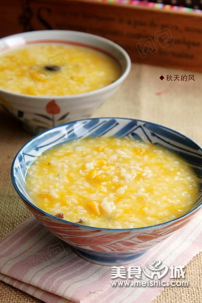 蜜豆南瓜粥
