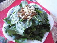 农家菠菜的做法