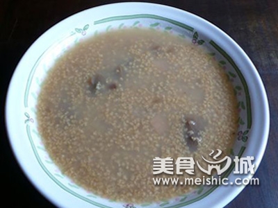 小米淮山粥