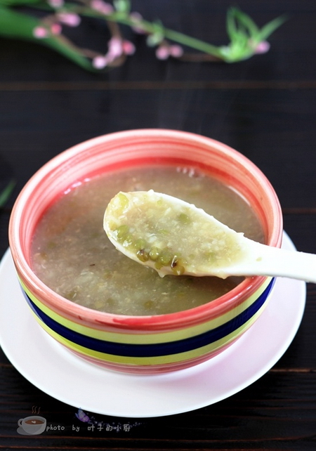 豆浆机版绿豆粥的做法