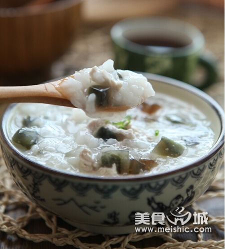 皮蛋瘦肉粥怎么做好