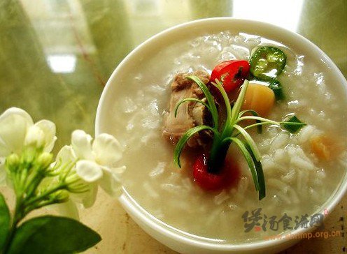 咸骨粥