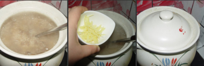 香菇生滚牛肉窝蛋粥的做法