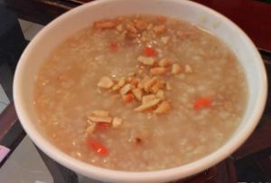 四仁鸡子粥