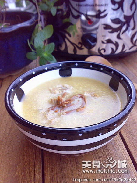 小米虫草排骨粥