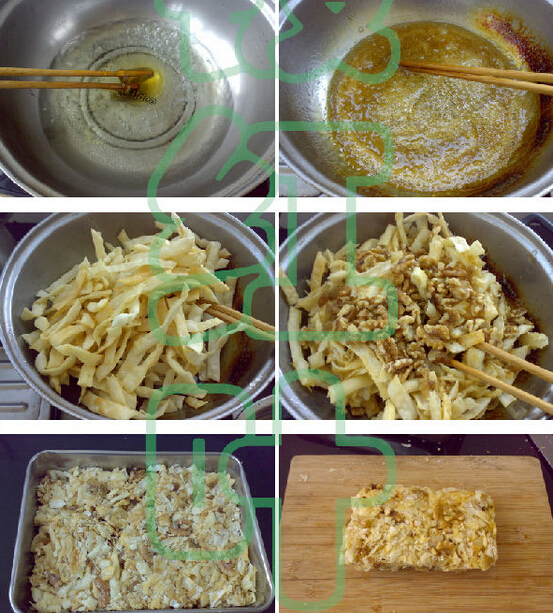 核桃沙琪玛怎么做