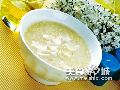 银花蒲公英粥的做法