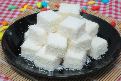 鲜奶雪花凉糕做法