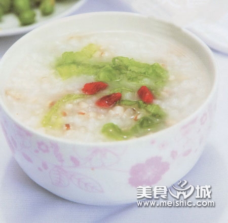 山药薏米白菜粥