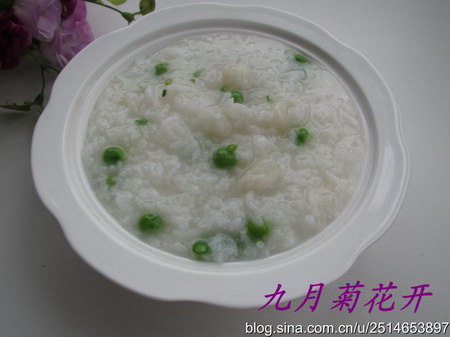 翡翠鱼粒粥