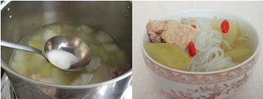 冬瓜排骨粉丝汤