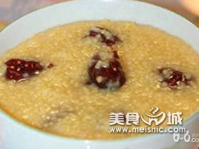 胡萝卜玉米楂粥