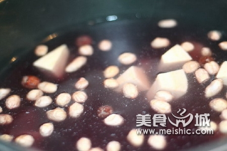 紫米粥步骤2