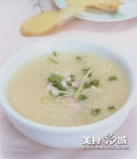 石决明小米瘦肉粥