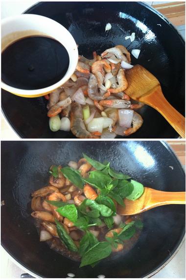 三杯虾的做法