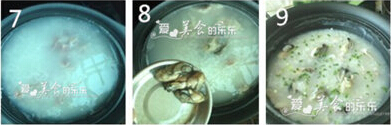 鲜蚝瘦肉粥步骤7-9