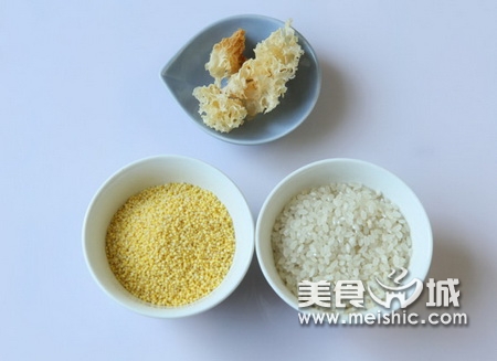 双米银耳粥