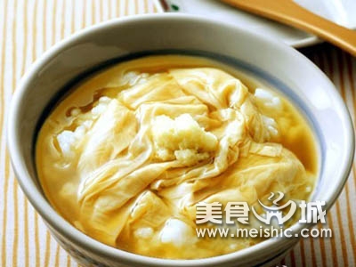豆腐皮粥的做法