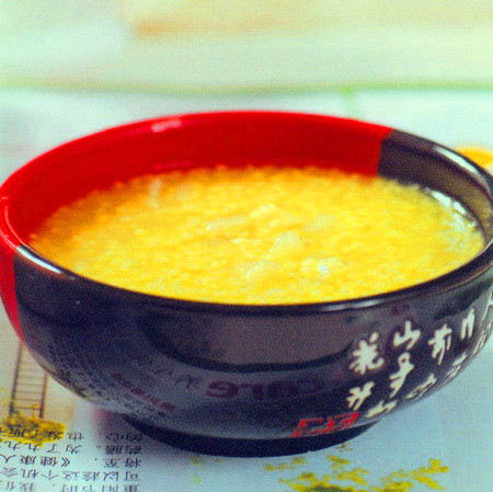香蕉小米粥