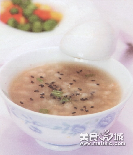 芝麻麦仁粥
