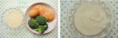 蔬菜鸡肉粥步骤1