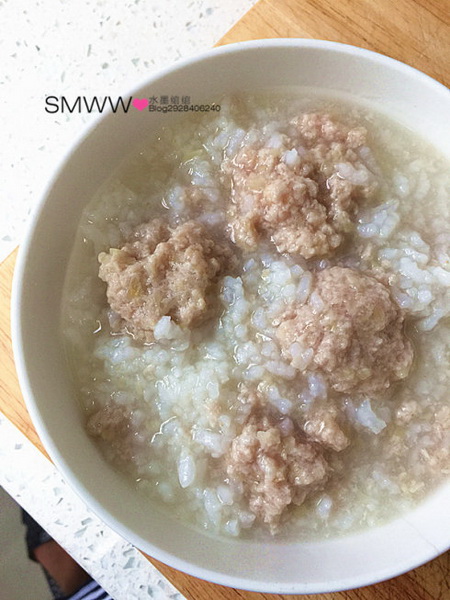 土豆泥肉圆粥