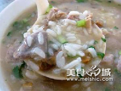 牛百叶粥
