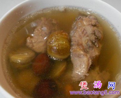 排骨煲板栗汤
