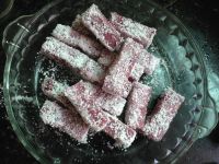 椰香紫薯凉糕的制作教程