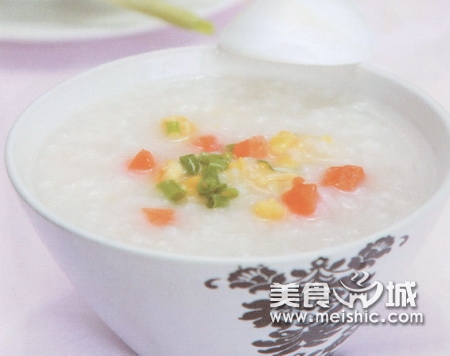 胡萝卜蛋黄粥