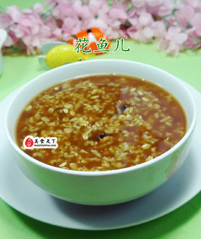 芡实燕麦大米粥