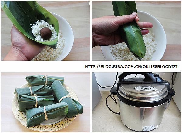 猪油豆沙粽的正宗做法