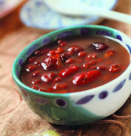 红小豆红枣粥